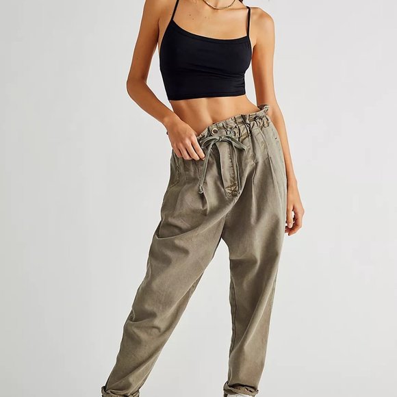 Free People Margate Pleated Trouser - Picture 3 of 3